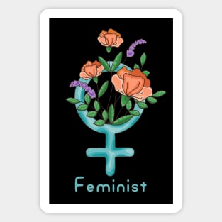 Feminist Flowers Sticker